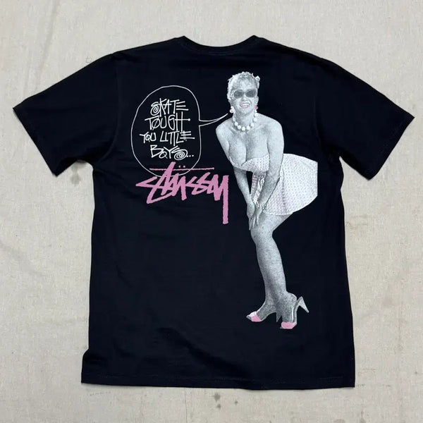 [BUNJANG] Stussy Skate Tough Backprint T-Shirt / 스투시 스케이트터프 백프린팅 반팔 M