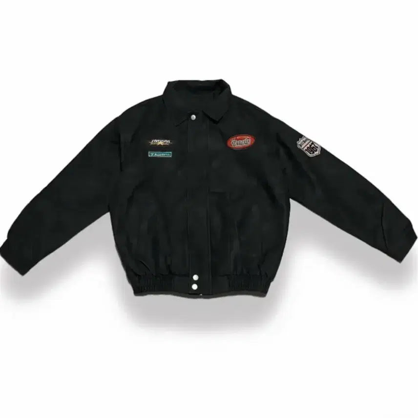 [BUNJANG] Nichis Black Leather Jacket / 니치스 블랙 레더 자켓