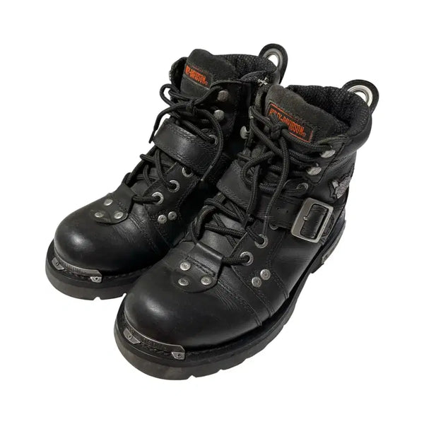[BUNJANG] Harley-Davidson Walker Boots Black 255 / 할리데이비슨 부츠 워커 블랙 255