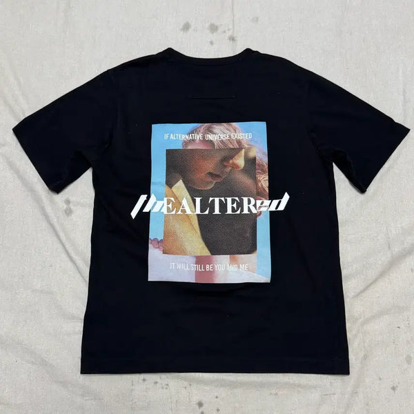 [BUNJANG] Juun.J Oversized Back Print T-Shirt M / 준지 오버핏 백프린팅 반팔 M