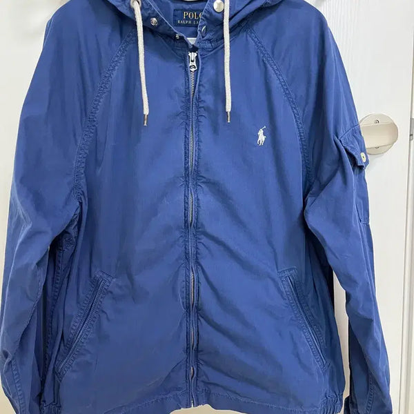 [BUNJANG] Polo Ralph Lauren Windbreaker Utility Jacket Blue L / 폴로랄프로렌 윈드브레이커 유틸리티자켓 블루 L사이즈
