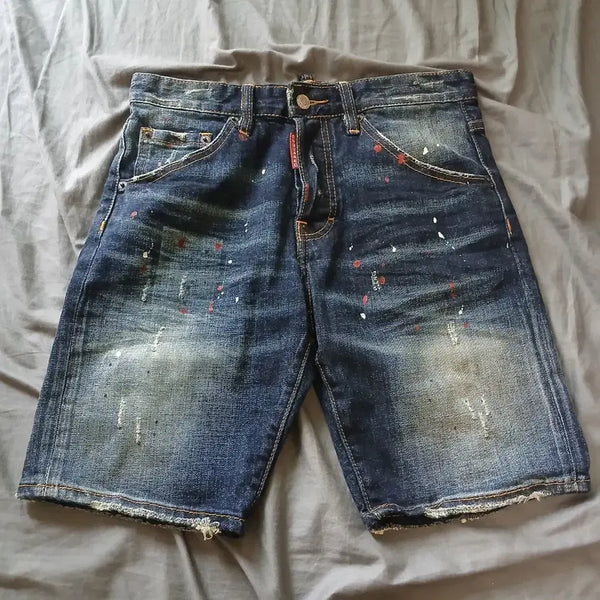 [BUNJANG] DSQUARED2 Distressed Denim Shorts / 개성 있는 디스퀘어드2  데님 반바지