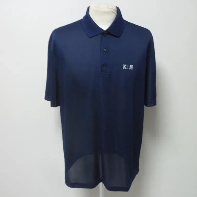 [BUNJANG] Choi Kyung Joo Golf Men's Casual Golf Short Sleeve Polo Shirt Navy XL / 최경주골프/남성/일상복/골프/반팔/카라 티셔츠/105사이즈/새제품