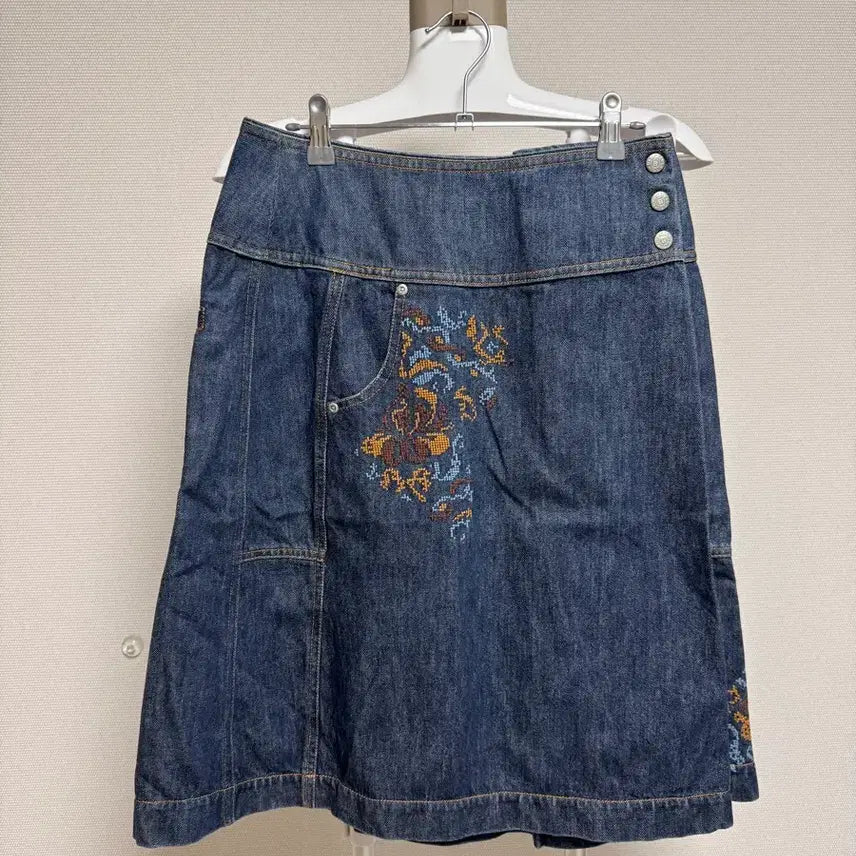 [BUNJANG] Oilily Women's Denim Skirt Size 36 / 오일릴리 여성 데님 스커트