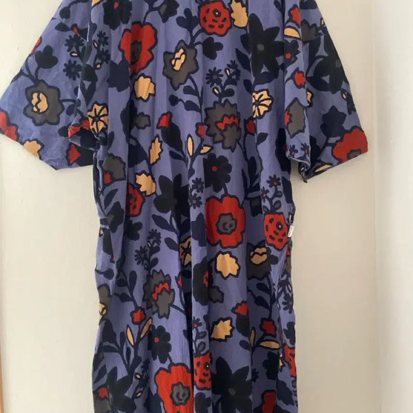 [BUNJANG] SOU.SOU Takashima Chijimi Cotton Oversized Dress / 일본교토명품 sousou(소우소우)타카시마 지지미 오버핏원피스