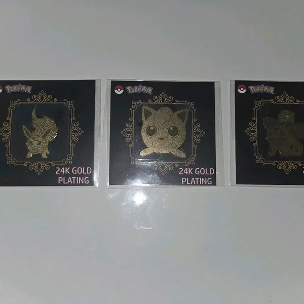 [BUNJANG] Pokemon 24k Gold Stickers Booster - Purin, Isang-hae-pool / 포켓몬스터 24k 골드 띠부씰 부스터 푸린 이상해풀 판매합니다