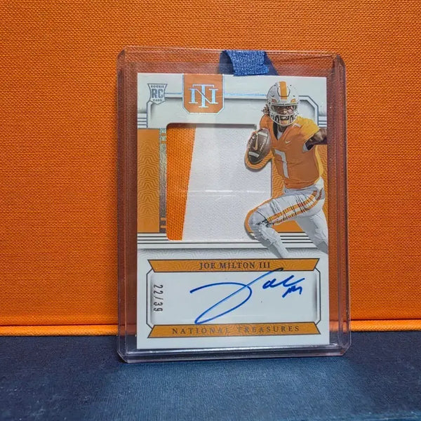 [BUNJANG] Joe Milton RPA 39 Limited Edition NFL Card / 조 밀튼 (Joe milton) RPA 39한정
