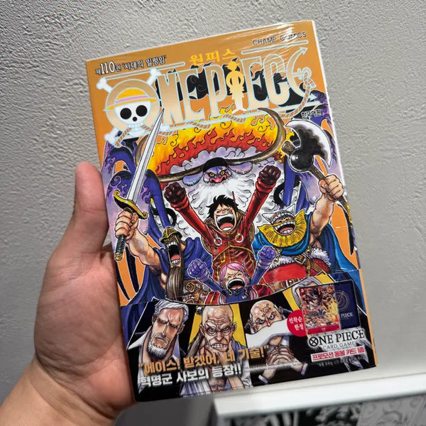 [BUNJANG] One Piece Volume 110 with Promo Card / 새상품 원피스 110권(프로모 카드 포함)