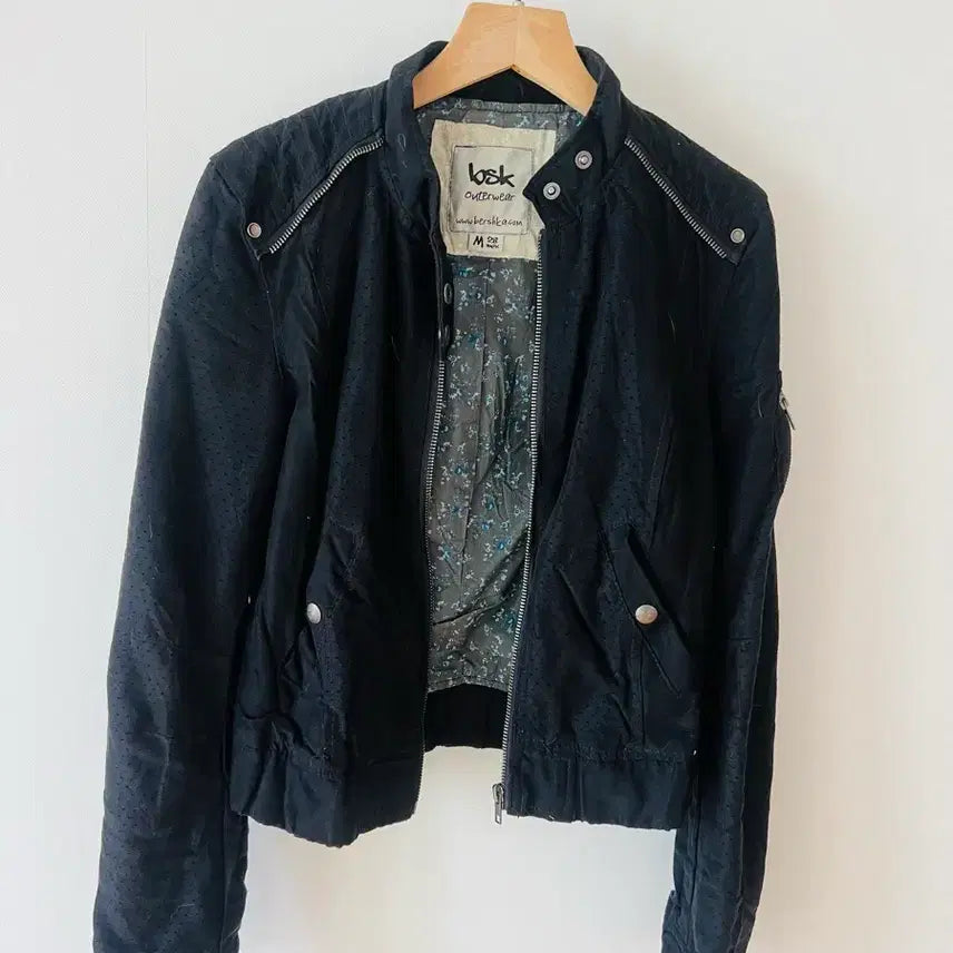 [BUNJANG] Bershka Vintage Black Motorcycle Rider Jacket (M) / [빈티지] 버쉬카(Bershka) 블랙 모터사이클 라이더 자켓 (M)