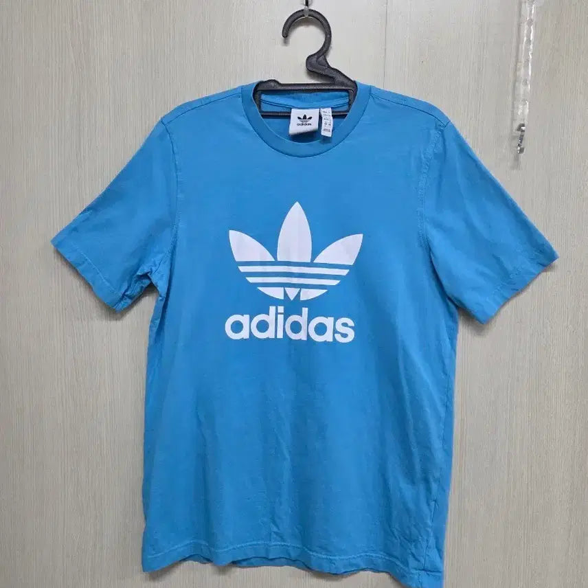 [BUNJANG] Adidas Short Sleeve T-Shirt Blue Size 100 / 아디다스 반팔 티셔츠 블루 100