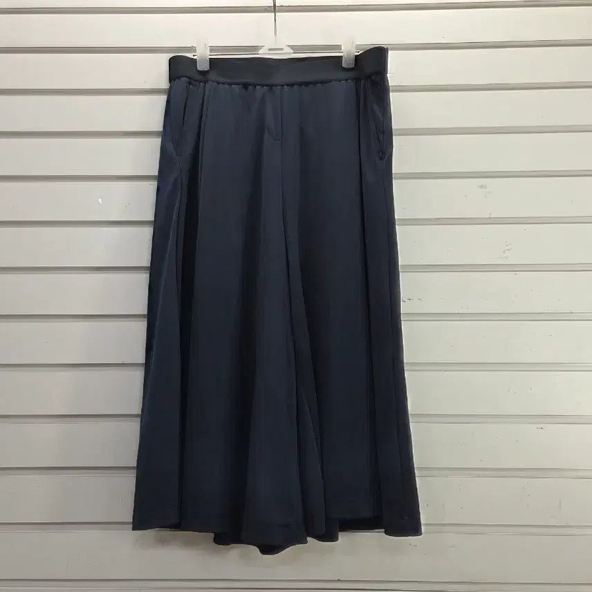 [BUNJANG] Womens Dark Green Wide Banding Skirt Pants / 다크 그린  부인복 와이드치마밴딩바지/보물찾기천사
