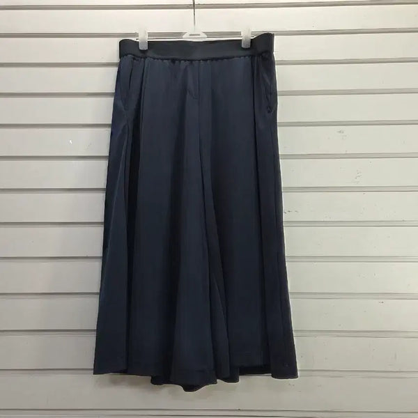 [BUNJANG] Womens Dark Green Wide Banding Skirt Pants / 다크 그린  부인복 와이드치마밴딩바지/보물찾기천사