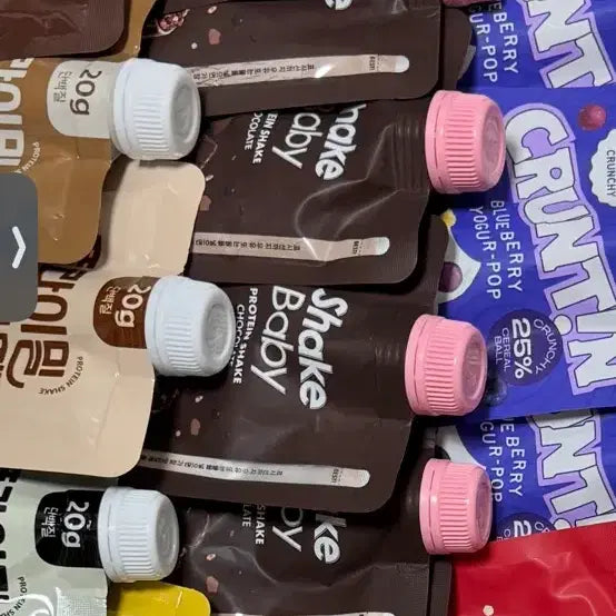 [BUNJANG] Shake Baby Protein Shake Pouch - Chocolate (7 pcs) / 쉐이크베이비 단백질 쉐이크 파우치 초코 7개