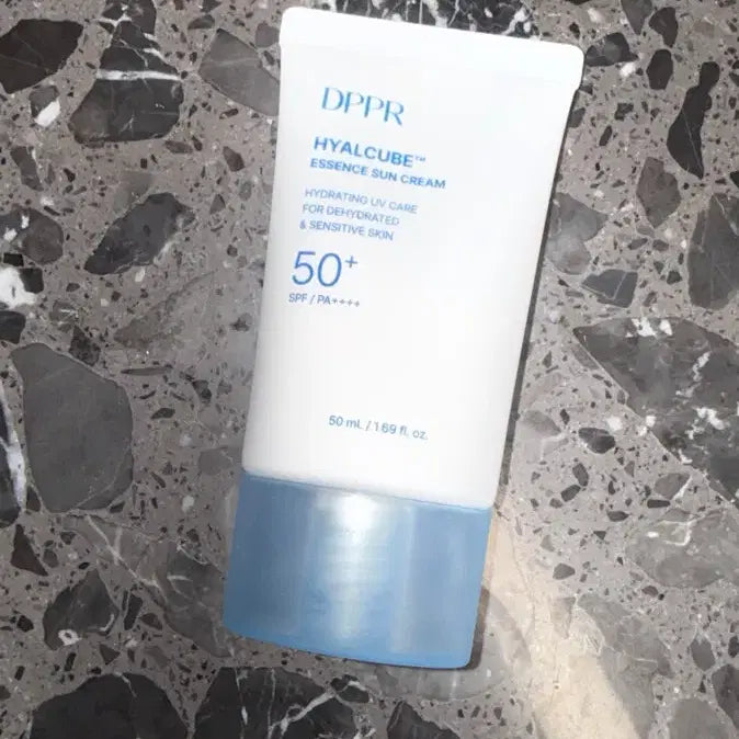 [BUNJANG] DPPR Hyal-Cube Essence Sun Cream SPF50+ / 디퍼 히알큐브 에센스 선크림 50+