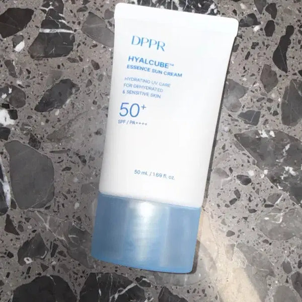 [BUNJANG] DPPR Hyal-Cube Essence Sun Cream SPF50+ / 디퍼 히알큐브 에센스 선크림 50+