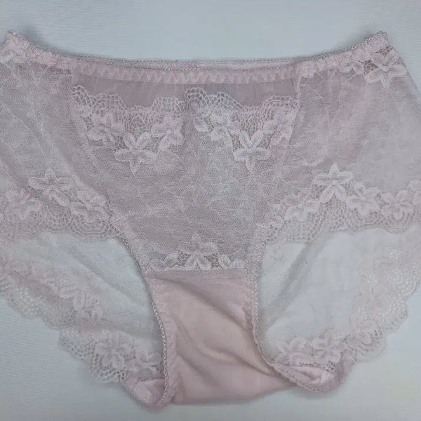 [BUNJANG] Women's Lace Panties - Pink (Used) / 여성 속옷 레이스 팬티 핑크 중고