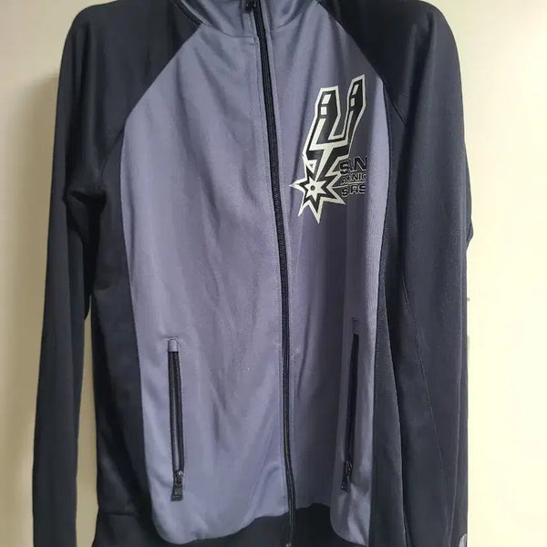 [BUNJANG] San Antonio Spurs Logo Training Zip-Up Jacket / 샌안토니오 스퍼스 로고 트레이닝 집업