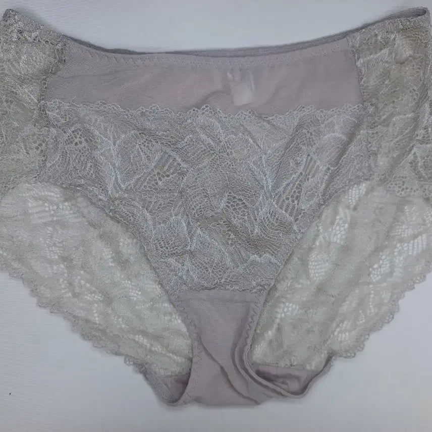 [BUNJANG] Women's Lace Panties - Ivory (Used) / 여성 속옷 레이스 팬티 아이보리 중고