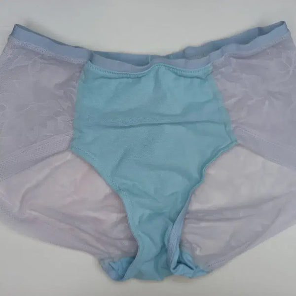 [BUNJANG] Light Blue Lace Trimmed Underwear (Used) / 팬티 속옷 하늘색 레이스 덧댐 중고