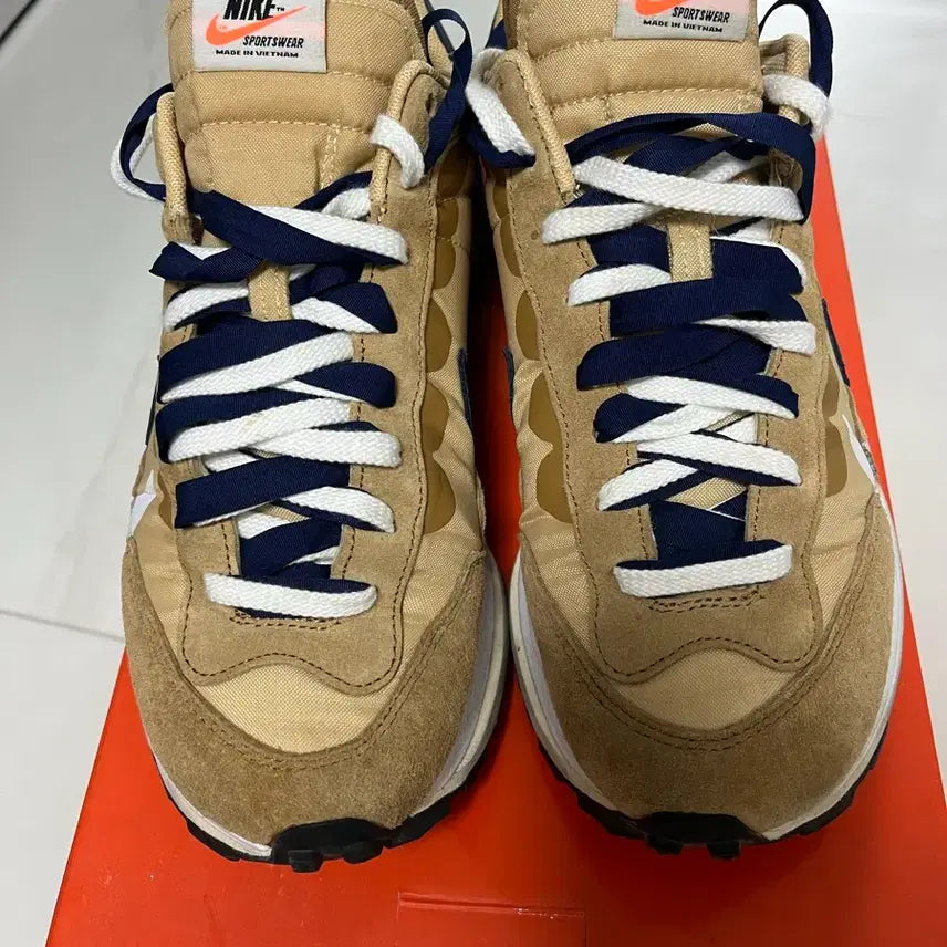 [BUNJANG] Nike x Sacai Vaporwaffle Sesame And Blue Void / 나이키 x 사카이 베이퍼와플 세서미 앤 블루보이드