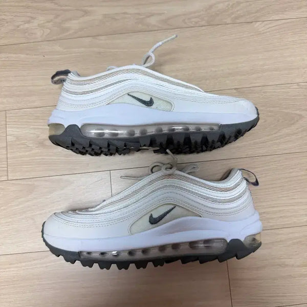 [BUNJANG] Nike Air Max 97 Golf Shoes White / 나이키 에어맥스 97 골프화 화이트 225