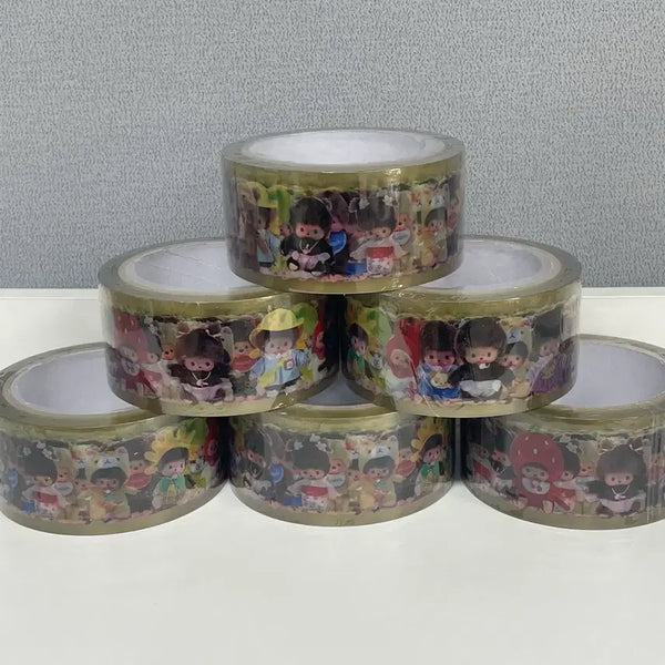 [BUNJANG] Monchhichi Box Tape / 테이프) 몬치치 박스테이프