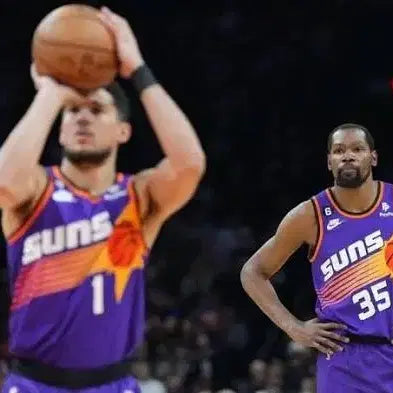 [BUNJANG] Nike NBA Phoenix Suns Booker T-Shirt / 나이키 NBA 피닉스선즈 부커 티셔츠