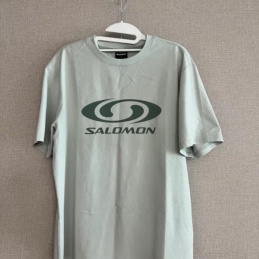 [BUNJANG] Salomon Short Sleeve T-Shirt Light Green / 살로몬 반팔 티셔츠 라이트 그린