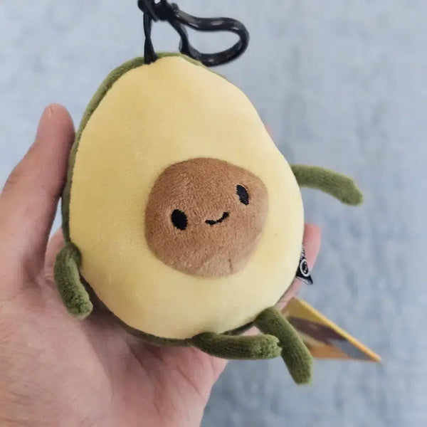 [BUNJANG] Cotton Food Avocado Doll Keychain / [개봉미사용품] 코튼푸드 아보카도 인형키링
