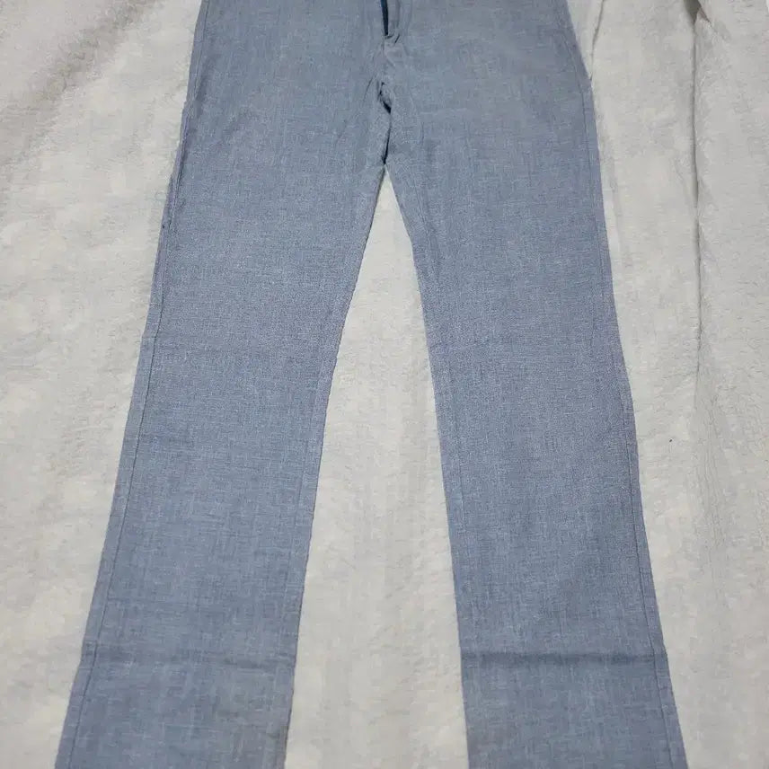 [BUNJANG] Men's Summer Slacks - Light Sky Blue / 여름 바지