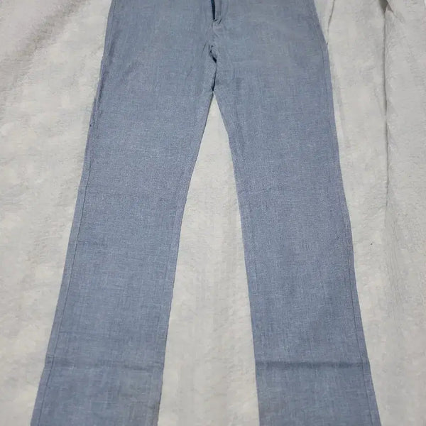 [BUNJANG] Men's Summer Slacks - Light Sky Blue / 여름 바지