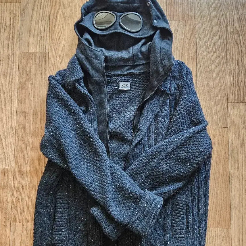[BUNJANG] CP Company Knit Zip-Up Hoodie / cp컴퍼니 니트후드집업