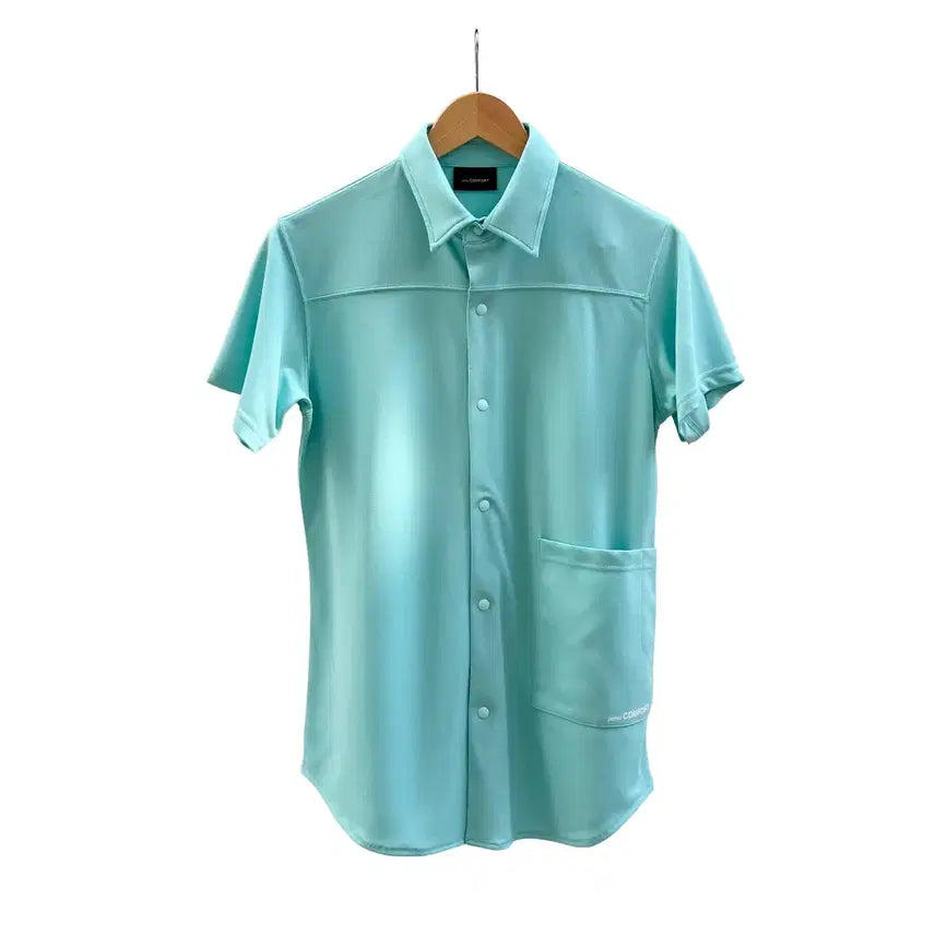 [BUNJANG] JICHWOI 26-002 UTILITY SHIRT (MINT) / 지초이 26-002 UTILITY SHIRT (MINT)
