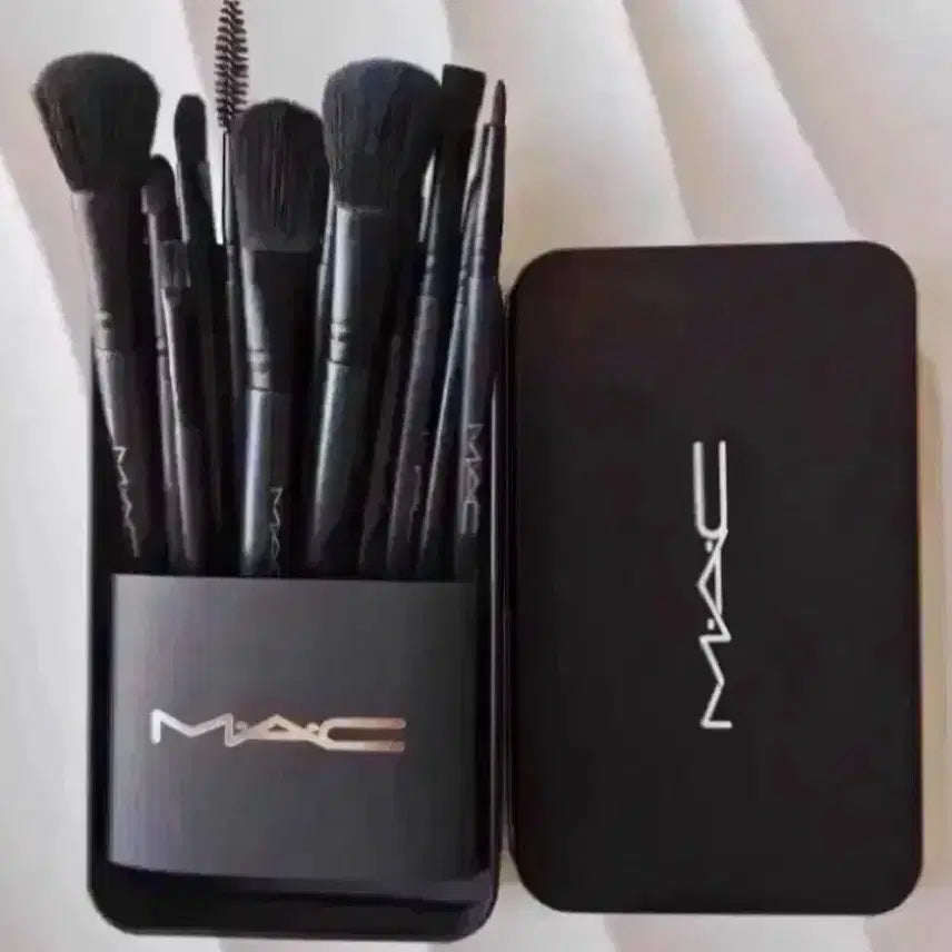 [BUNJANG] MAC 12-Piece Makeup Brush Set with Case / 맥메이크업브러쉬 12종세트