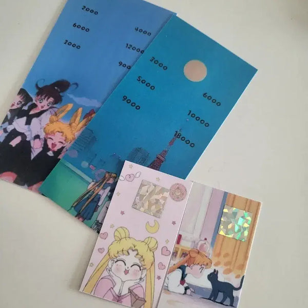 [BUNJANG] Sailor Moon Cash Board and Lottery Set / 셀러문 현금보드판,복권