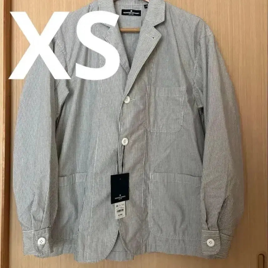 [BUNJANG] GU Engineered Garments Lightweight Grey Jacket / GU x 엔지니어드 가먼츠 라이트 그레이 자켓