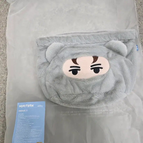 [BUNJANG] SEVENTEEN Mini Teen Pouch (GY_F) / 세븐틴 미니틴 파우치 (GY_F)