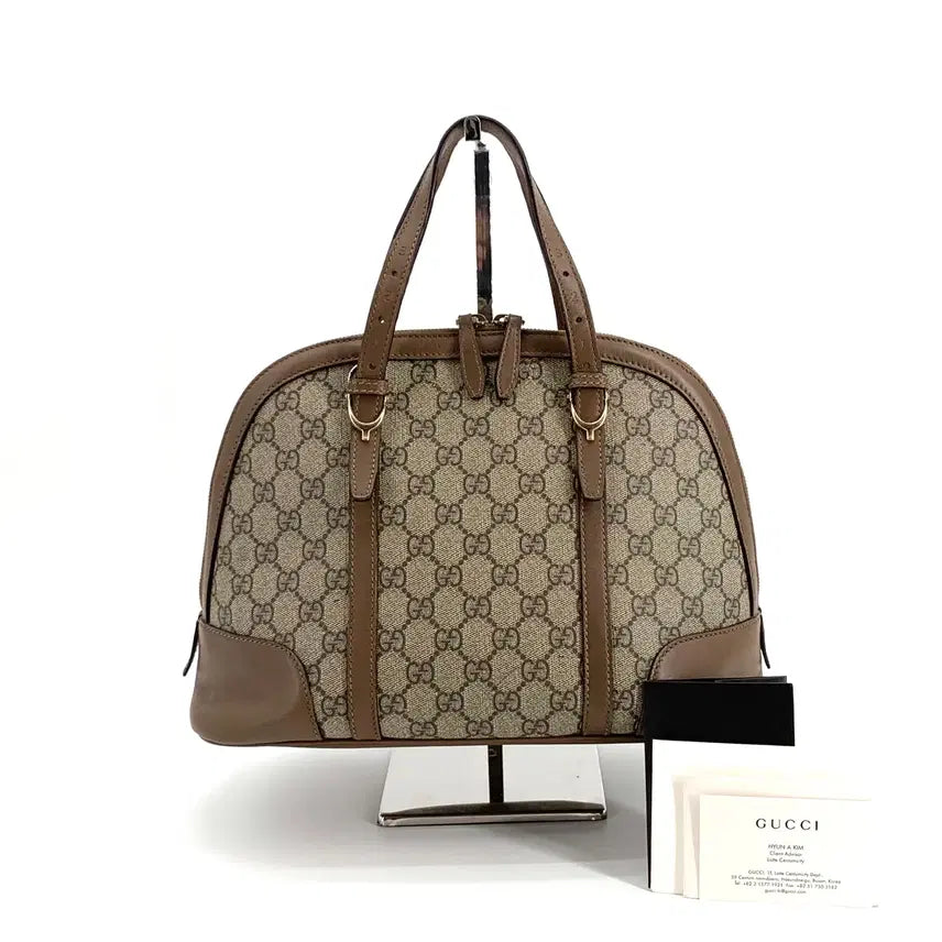 [BUNJANG] Gucci PVC GG Pattern Dome Tote Bag 309617 / [당일출고] 구찌 pvc 돔 토트백 309617