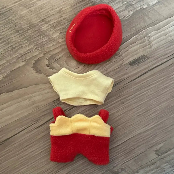 [BUNJANG] 10cm Doll Clothes McDonald's Hamburger / 10cm 인형 옷 맥도날드 햄버거