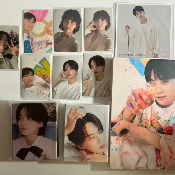 [BUNJANG] SEVENTEEN Jeonghan Carat Version Bundle Photocard / 세븐틴 정한 포카 캐럿반 일괄판매 처분급처