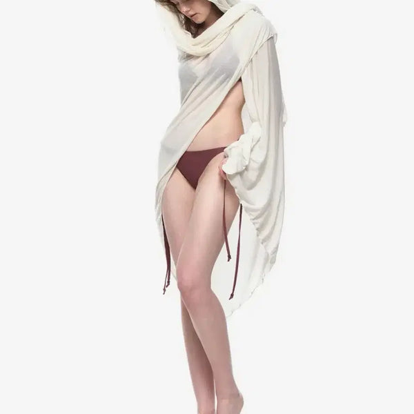 [BUNJANG] Too Much Tax Body Shawl Ivory / 투머치택스 바디숄 아이보리