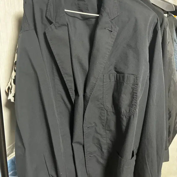 [BUNJANG] Jiuy X NGA Collaboration Navy Jacket Large / 지유 엔가  콜라보 네이비 자켓 라지사이즈