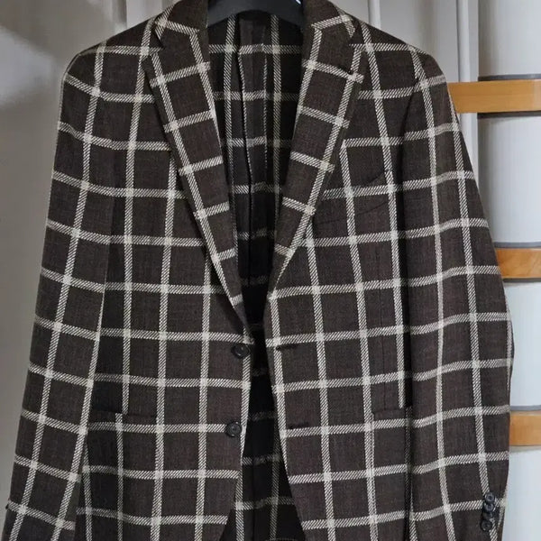 [BUNJANG] Man on the Moon Checkered Jacket / 맨온더분 자켓