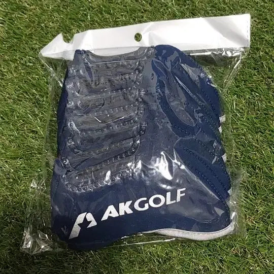 [BUNJANG] AK Golf Navy Golf Headcovers (Set of 8) / AK골프 골프커버 네이비. 8개들이