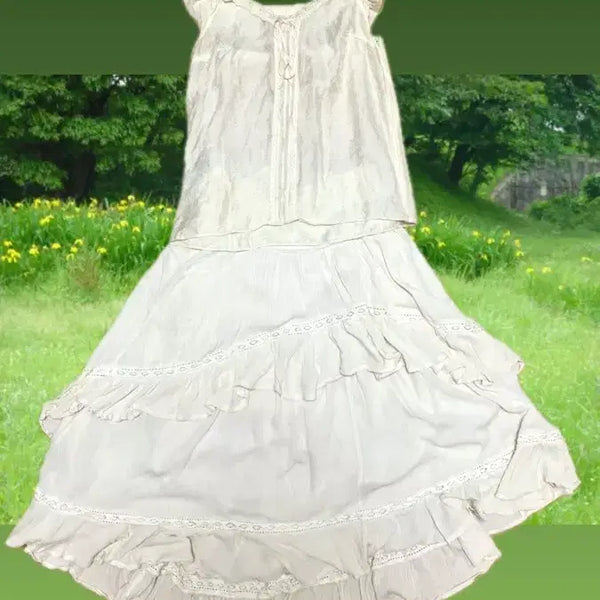 [BUNJANG] Cream Fairy Mood Hime Mori Style Set / 크림 페어리 무드 히메 모리걸 하구미 세트