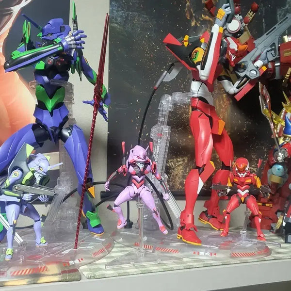 [BUNJANG] Diection Evangelion Unit-01 & Unit-02, Platform Eva 3-Type Figure Set / 에반게리온 피규어 판매합니다