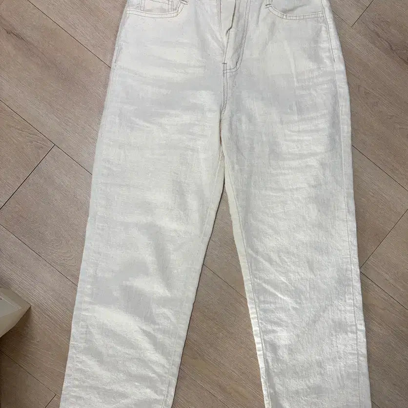 [BUNJANG] Summer White Cotton Pants / 썸머 화이트 팬츠