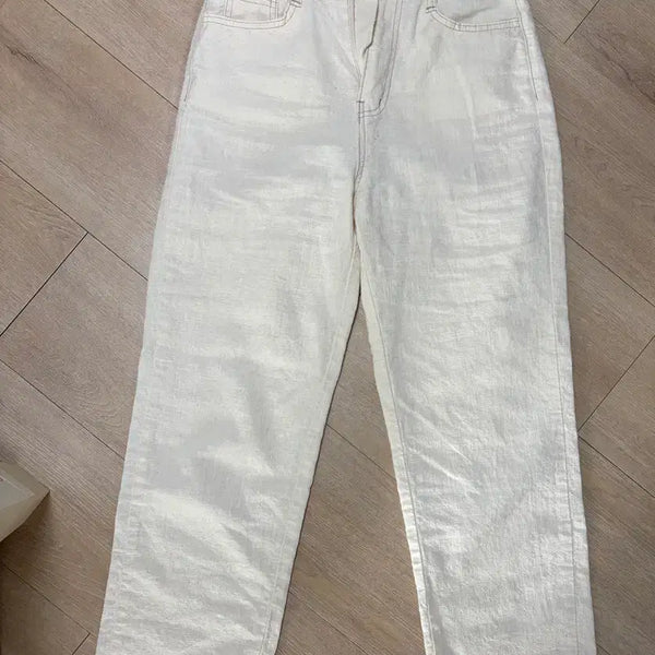 [BUNJANG] Summer White Cotton Pants / 썸머 화이트 팬츠
