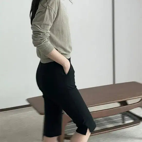 [BUNJANG] Roniel Band Banding Summer Capri Pants M / 로니엘 반밴딩 썸머 카프리 팬츠