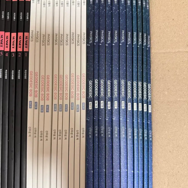 [BUNJANG] Shin Woo-sung "Geodesic" Math Vol. 11 + "Geodesic Bob" Math Vol. 10 Set / 신우성 물1 지오데식 geodesic 11권+geodesic bob 10권